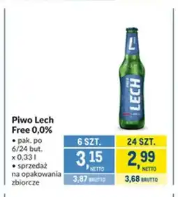 Makro Piwo bezalkoholowe Lech oferta
