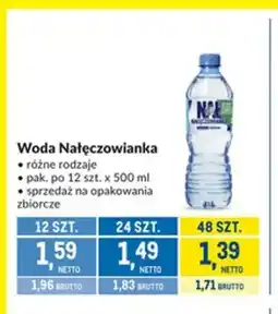 Makro Woda Nałęczowianka oferta