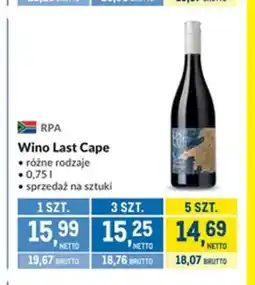 Makro Wino Last Cape oferta