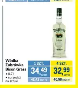 Makro Wódka Żubrówka Bison Grass oferta