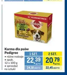 Makro Karma dla psów Pedigree 12-pak oferta