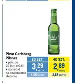 Makro Piwo Carlsberg Pilsner oferta