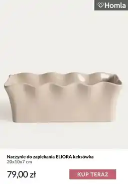 Homla Naczynie do zapiekania Eliora keksówka 20x10x7 cm Homla oferta