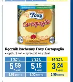 Makro Ręcznik kuchenny Foxy Cartapaglia 2-pak oferta
