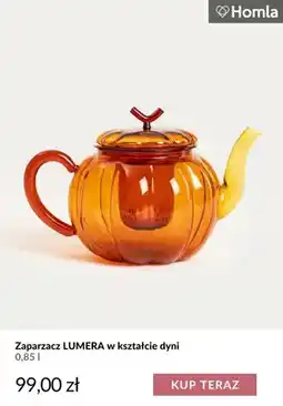 Homla Zaparzacz Lumera w kształcie dyni 0,85 l Homla oferta