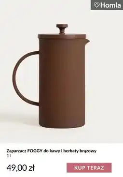 Homla Zaparzacz Foggy do kawy i herbaty brązowy 1 l Homla oferta