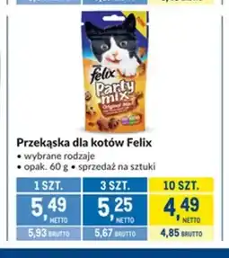 Makro Przekąska dla kotów Felix oferta