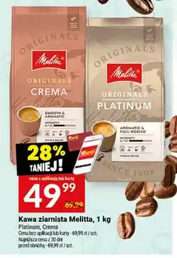 Twój Market Kawa ziarnista Melitta Platinum oferta