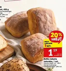 Twój Market Bułka ciabatta naturalna Białecki oferta