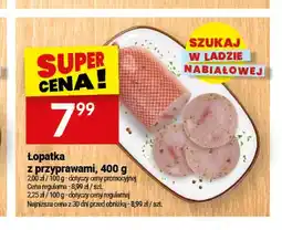 Twój Market Łopatka z przyprawami Białecki Wędzarnia oferta