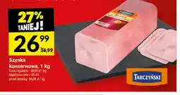 Twój Market Szynka konserwowa Tarczyński oferta
