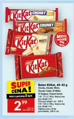 Twój Market Baton KitKat Chunky oferta