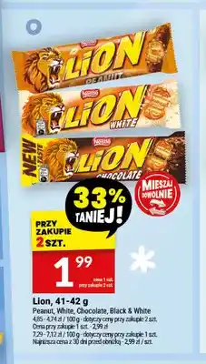 Twój Market Baton Lion Peanut oferta