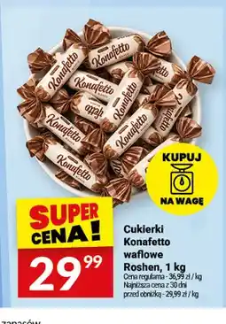 Twój Market Cukierki Konafetto waflowe Roshen oferta