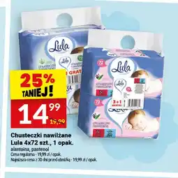 Twój Market Chusteczki nawilżane Lula alantoina 4-pak oferta