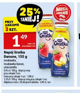 Twój Market Napój Gratka Danone truskawka-banan oferta