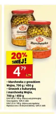 Twój Market Marchewka z groszkiem Wojna oferta