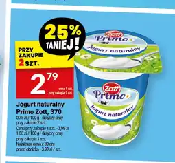 Twój Market Jogurt naturalny Primo Zott oferta