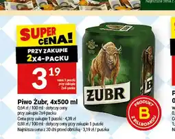 Twój Market Piwo Żubr 4-pak oferta