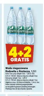 Twój Market Woda niegazowana Rodowita z Roztocza oferta