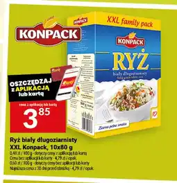 Twój Market Ryż biały długoziarnisty XXL Konpack 10-pak oferta