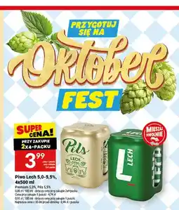 Twój Market Piwo Lech Premium 5,0% 4-pak oferta