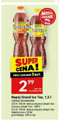 Twój Market Napój Grand Ice Tea cytryna oferta