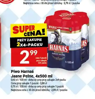 Twój Market Piwo Harnaś 4-pak oferta