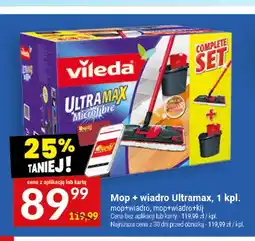 Twój Market Mop + wiadro Ultramax Vileda oferta