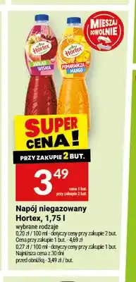 Twój Market Napój niegazowany Hortex jabłko wiśnia oferta
