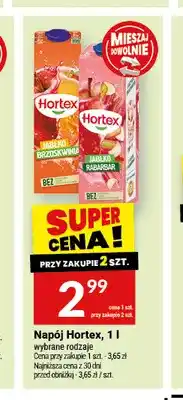 Twój Market Napój Hortex jabłko brzoskwinia oferta