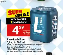 Twój Market Piwo bezalkoholowe Lech 4-pak oferta