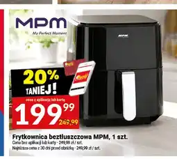 Twój Market Frytkownica beztłuszczowa Mpm oferta