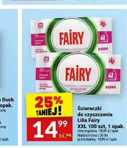Twój Market Ściereczki do czyszczenia Lilia Fairy XXL oferta