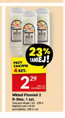 Twój Market Wkład Płomień 2 R-Max oferta
