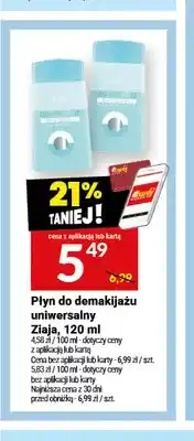 Twój Market Płyn do demakijażu uniwersalny Ziaja oferta