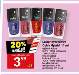 Twój Market Lakier hybrydowy Quick Hybrid Delia oferta