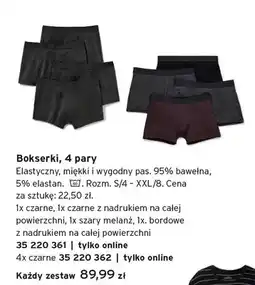 Tchibo Bokserki 4-pak oferta