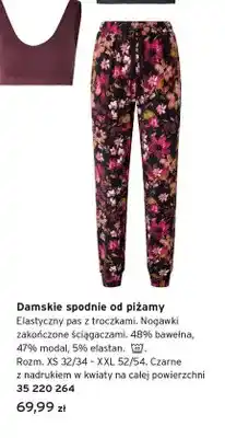 Tchibo Damskie spodnie od piżamy Tchibo oferta