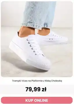 Renee Trampki Vices na platformie z niską cholewką oferta