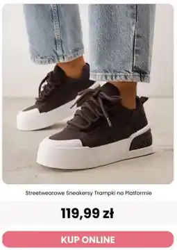 Renee Streetwearowe sneakersy trampki na platformie Renee oferta