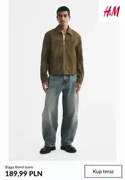 H&M Baggy Barrel Jeans H & M oferta