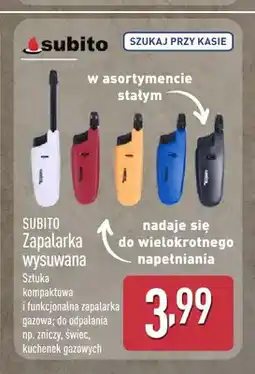 ALDI Zapalarka gazowa wysuwana Subito oferta