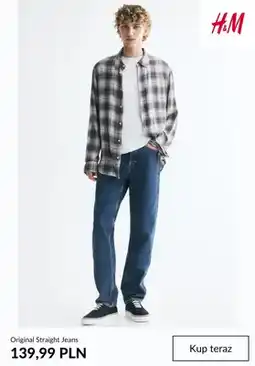 H&M Original Straight Jeans H & M oferta