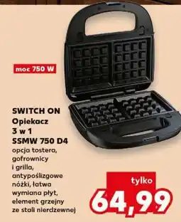 Kaufland SWITCH ON Opiekacz 3 w 1 SSMW 750 D4 oferta