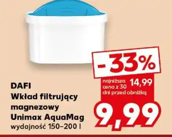 Kaufland DAFI Wkład filtrujący magnezowy Unimax, AquaMag oferta