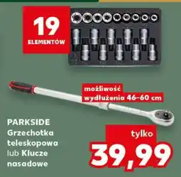Kaufland PARKSIDE Grzechotka teleskopowa lub Klucze nasadowe oferta