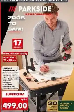 Kaufland PARKSIDE PERFORMANCE Zestaw ze stołem warsztatowym oferta