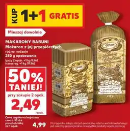 Kaufland MAKARONY BABUNI oferta