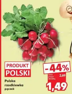 Kaufland Polska rzodkiewka pęczek oferta